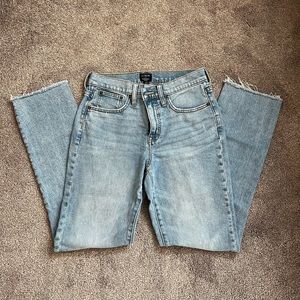 J. Crew Essential Straight jeans, size 26 tall